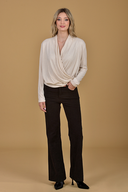 ΜΠΛΟΎΖΑ ΠΛΕΚΤΉ ΚΡΟΥΑΖΈ ΒΑΝΊΛΙΑ