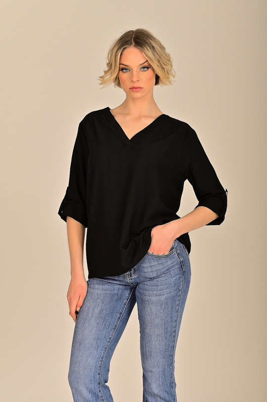 ΜΠΛΟΎΖΑ VE ΓΆΖΑ ΣΑΤΈΝ ΜΑΎΡΟ